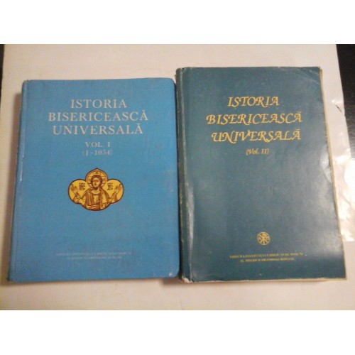 ISTORIA BISERICEASCA UNIVERSALA (2 VOLUME) - PENTRU INSTITUTELE TEOLOGICE - PR. PROF. IOAN RAMUREANU/ PR. PROF. MILAN SESAN/ PR. PROF. TEODOR BODOGAE ISTORIA BISERICEASCA UNIVERSALA (2 VOLUME) - PENTRU INSTITUTELE TEOLOGICE - PR. PROF. IOAN RAMUREANU/ PR. PROF. MILAN SESAN/ PR. PROF. TEODOR BODOGAE